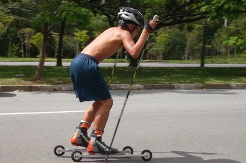 Avaliações de corrida e rollerski tiveram resultados positivos / Foto: Divulgação / CBDN